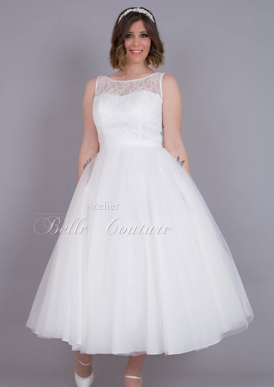 50er Jahre Petticoat Brautkleid